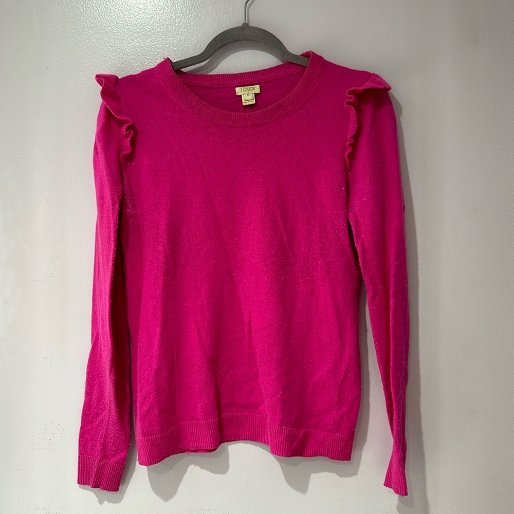 Pink J. Crew Sweater
